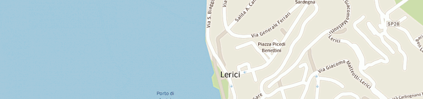 Mappa della impresa guerci pietro a LERICI