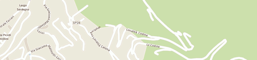 Mappa della impresa marval di beghe' erminio e mignani claudia snc a LERICI