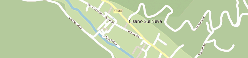 Mappa della impresa noberasco franco a CISANO SUL NEVA