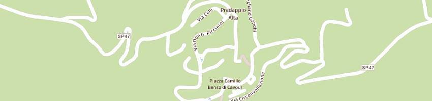 Mappa della impresa garzanti giuseppina a PREDAPPIO