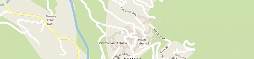 Mappa della impresa bacci vincenzo a CUTIGLIANO