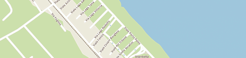 Mappa della impresa agenzia immobiliare ari a RIMINI