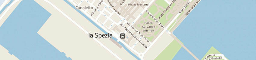 Mappa della impresa 'margas srl compagnia di navigazione' in liquid a LA SPEZIA