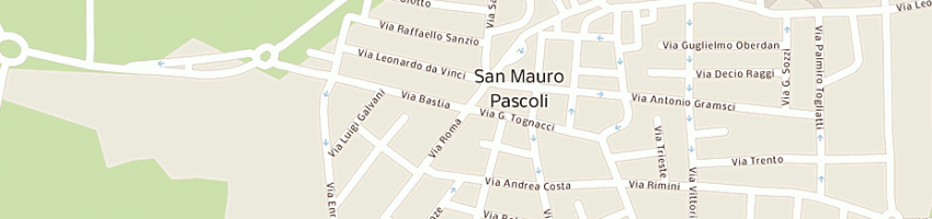 Mappa della impresa bersani valerio a SAN MAURO PASCOLI