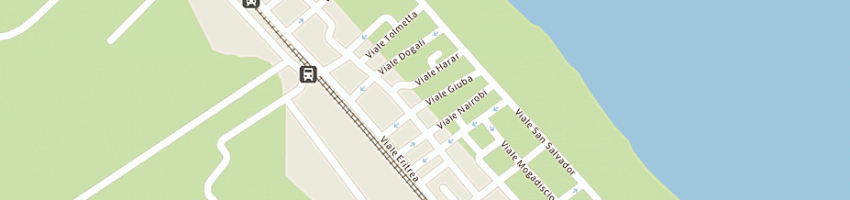 Mappa della impresa pensione villa venturelli a RIMINI