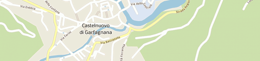 Mappa della impresa bar ristorante bonini snc a CASTELNUOVO DI GARFAGNANA