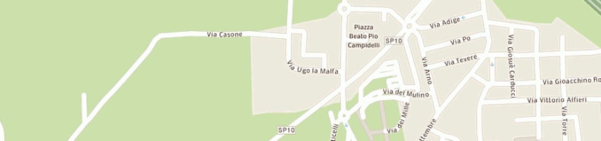 Mappa della impresa asilo nido a SAN MAURO PASCOLI