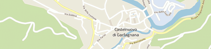 Mappa della impresa santini tessuti a CASTELNUOVO DI GARFAGNANA