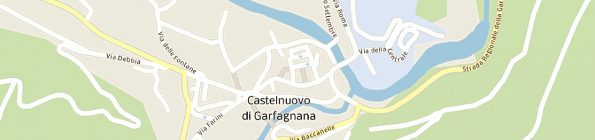 Mappa della impresa cooperativa garfagnana vacanze a CASTELNUOVO DI GARFAGNANA