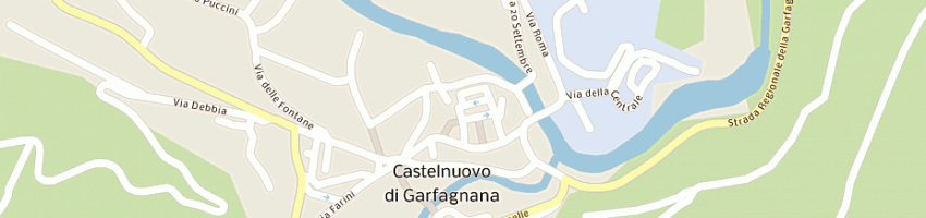 Mappa della impresa grandini fabio a CASTELNUOVO DI GARFAGNANA