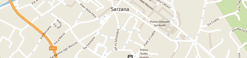 Mappa della impresa provincia della spezia a SARZANA