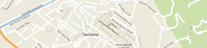 Mappa della impresa la cicala di oliverio marinella a SARZANA