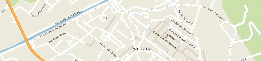 Mappa della impresa dec project srl a SARZANA