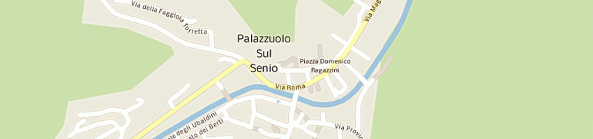 Mappa della impresa poste italiane spa - filiale firenze 2 provincia a PALAZZUOLO SUL SENIO