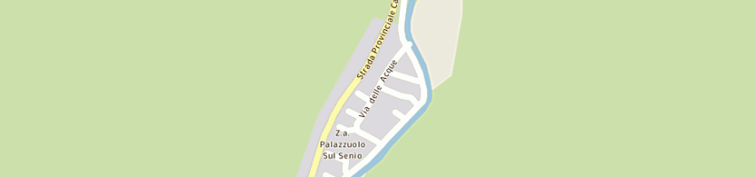 Mappa della impresa officine bertozzi snc a PALAZZUOLO SUL SENIO
