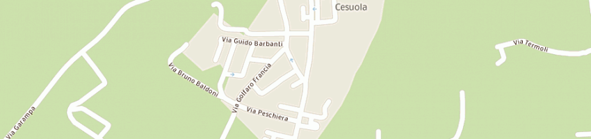 Mappa della impresa comune di cesena a CESENA