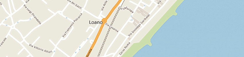 Mappa della impresa mangone giuseppe a LOANO