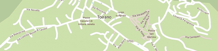 Mappa della impresa cordoni riolfo patrizia a TOIRANO
