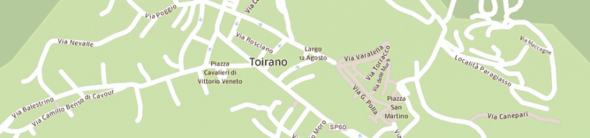 Mappa della impresa poste italiane spa a TOIRANO