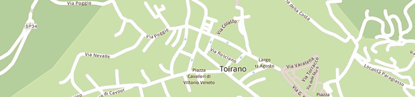 Mappa della impresa ferro domenico a TOIRANO