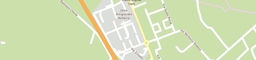 Mappa della impresa casali marco impianti srl a BELLARIA IGEA MARINA