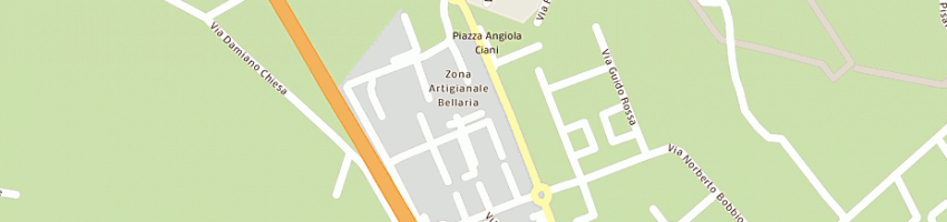 Mappa della impresa sigma di evaristo ambrogiani e c snc a BELLARIA IGEA MARINA