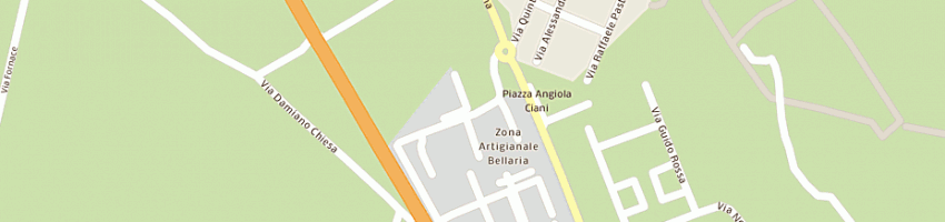 Mappa della impresa vilmaverde a BELLARIA IGEA MARINA