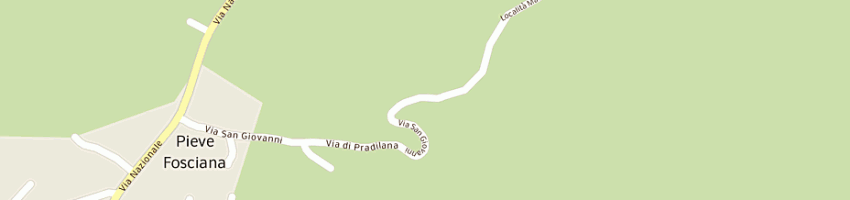 Mappa della impresa parrucchiera vania (snc) a PIEVE FOSCIANA