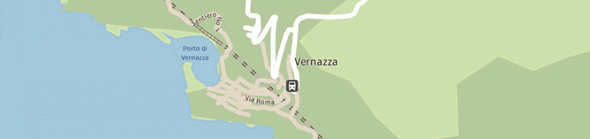 Mappa della impresa parco nazionale delle cinque terre a VERNAZZA