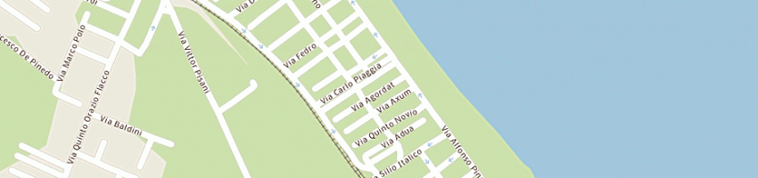 Mappa della impresa hotel il pescatore a BELLARIA IGEA MARINA