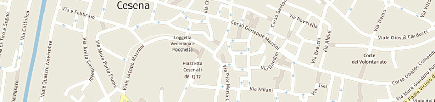 Mappa della impresa chiesa riccardo a CESENA