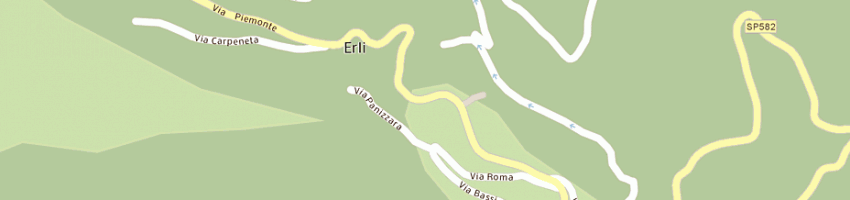 Mappa della impresa locanda ristorante da lisetta a ERLI