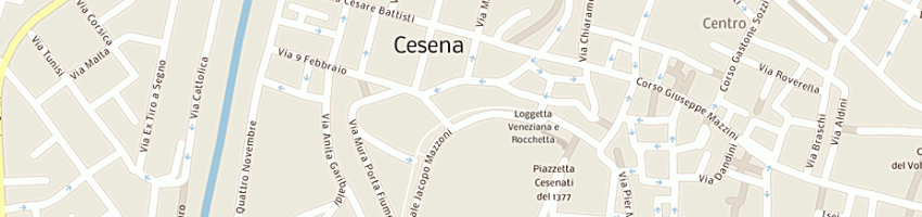 Mappa della impresa fagioli a CESENA