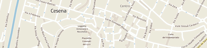 Mappa della impresa kokette di zanotti cinzia a CESENA