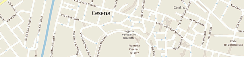 Mappa della impresa alleanza assicurazioni (spa) a CESENA