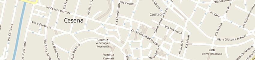 Mappa della impresa panisi rosida a CESENA