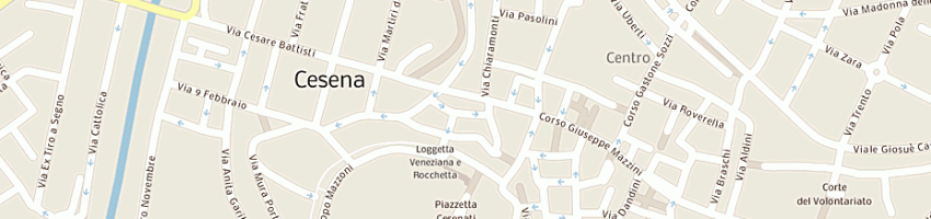 Mappa della impresa morganti milena a CESENA