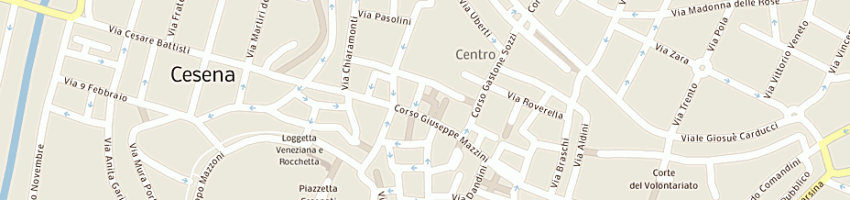 Mappa della impresa testi claudia a CESENA