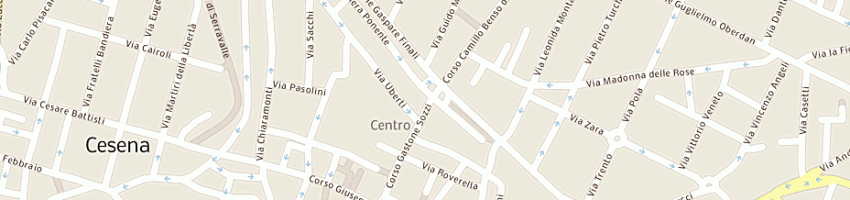 Mappa della impresa sensoni eris sas a CESENA