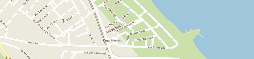 Mappa della impresa albergo villa brandi di brandi annibale e c sas a BELLARIA IGEA MARINA
