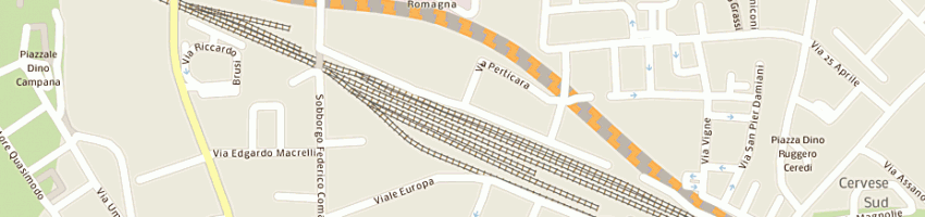 Mappa della impresa eurobag di loris gentili e c - snc a CESENA