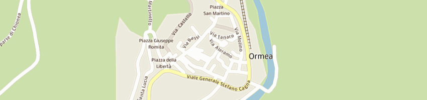 Mappa della impresa scuola materna a ORMEA