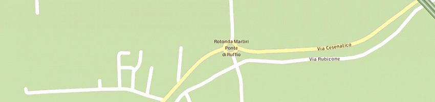 Mappa della impresa rosticceria romagna pizzeria pasta fresca di aldini rita rita a CESENA