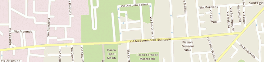 Mappa della impresa mazzotti emanuela a CESENA