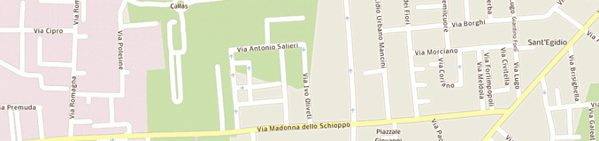 Mappa della impresa studio elettra snc a CESENA