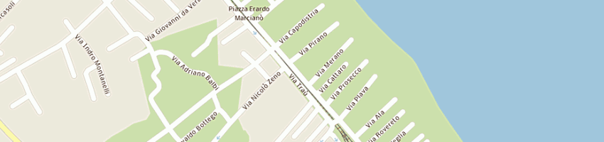 Mappa della impresa hotel rosalba a BELLARIA IGEA MARINA