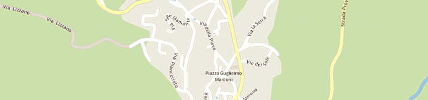 Mappa della impresa riccioni filippo a LIZZANO IN BELVEDERE