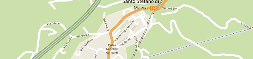 Mappa della impresa aggas srl a SANTO STEFANO DI MAGRA
