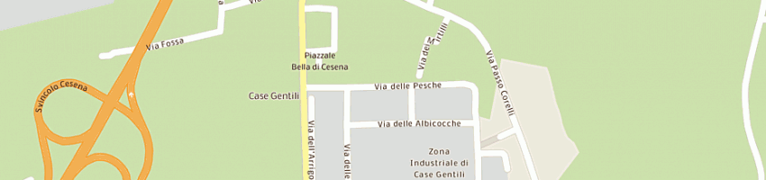 Mappa della impresa effegi vending srl a CESENA