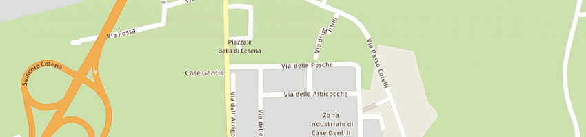 Mappa della impresa dodo snc a CESENA